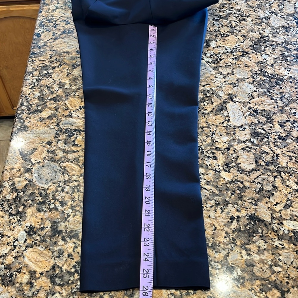 Chicos Black Ankle Length Black Dress Slacks. Chicos Size 2 / Women’s Size 12. - Picture 3 of 7